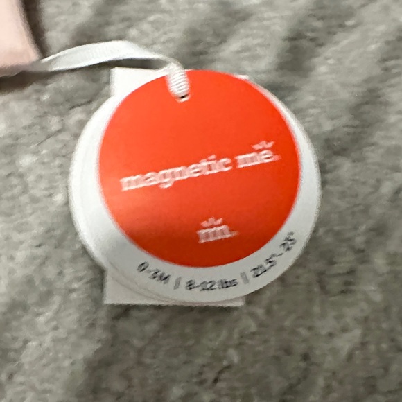 Magnetic Me Rodeo Drive Pink Footed Onesie - Picture 3 of 5